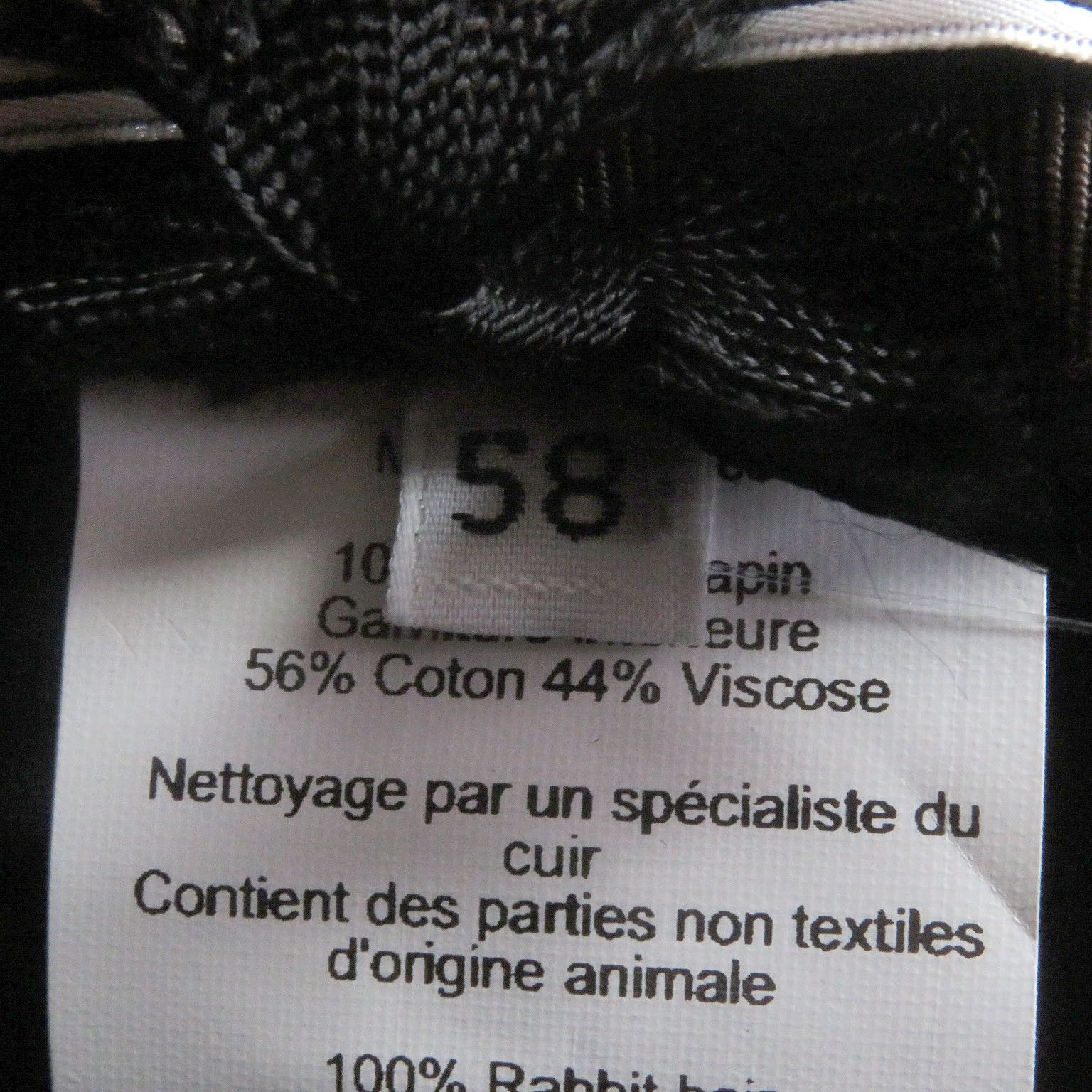 Hermes Hermes Hermes Serie Button Hat Lapin Felt Hat Fur Hats DUTY FREE for USA Size ONE SIZE - 6 Thumbnail