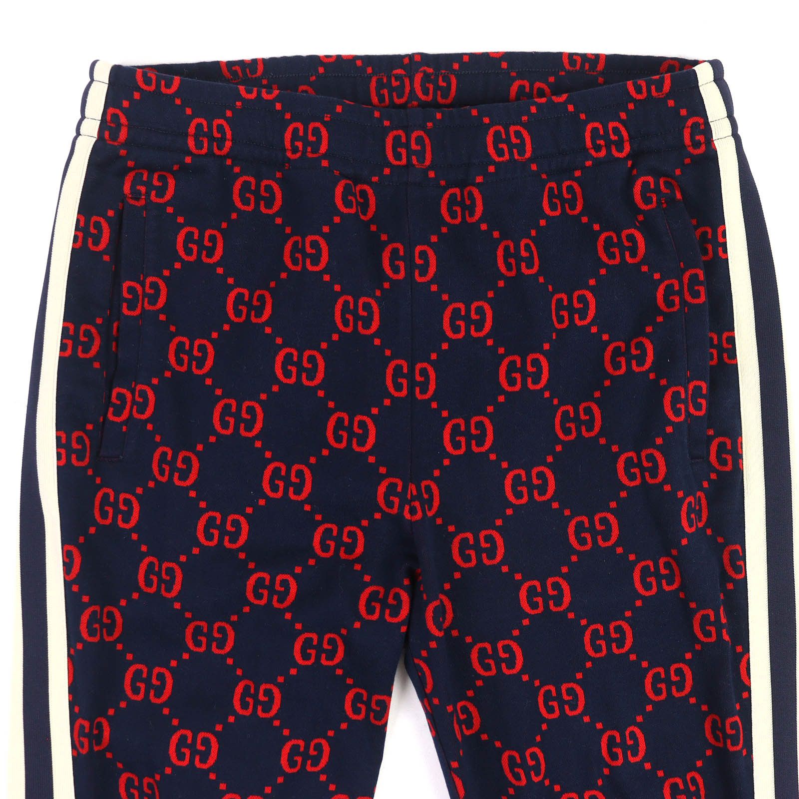 Gucci Gucci Gucci GG jacquard cotton track pants Textile Pants 496920 DUTY FREE for USA Size ONE SIZE - 3 Thumbnail