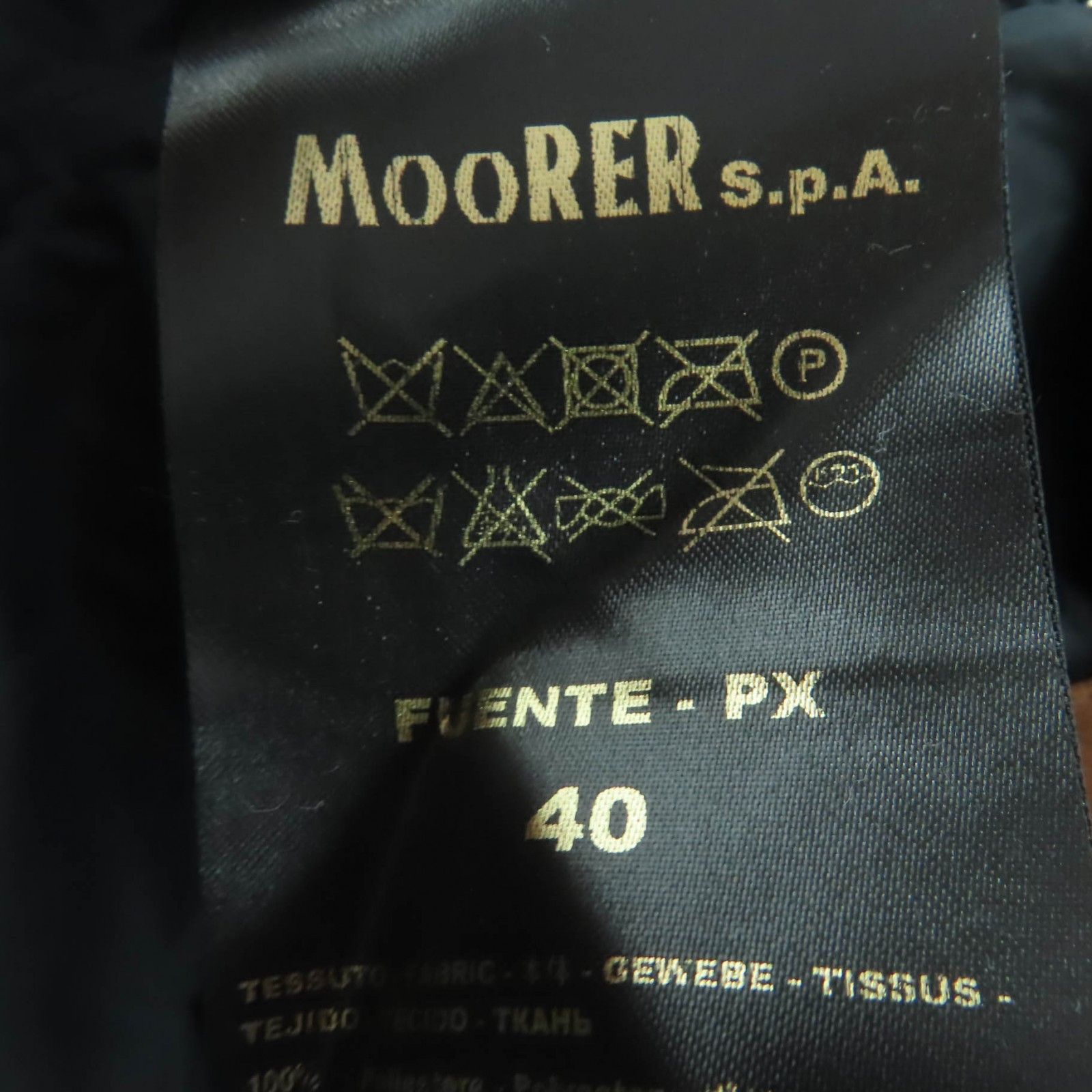 Other Other MooRER FUENTE-PX Polyester Down Vest Plastic / Synthetic Outerwear FUENTE-PX DUTY FREE for USA Size ONE SIZE - 10 Thumbnail