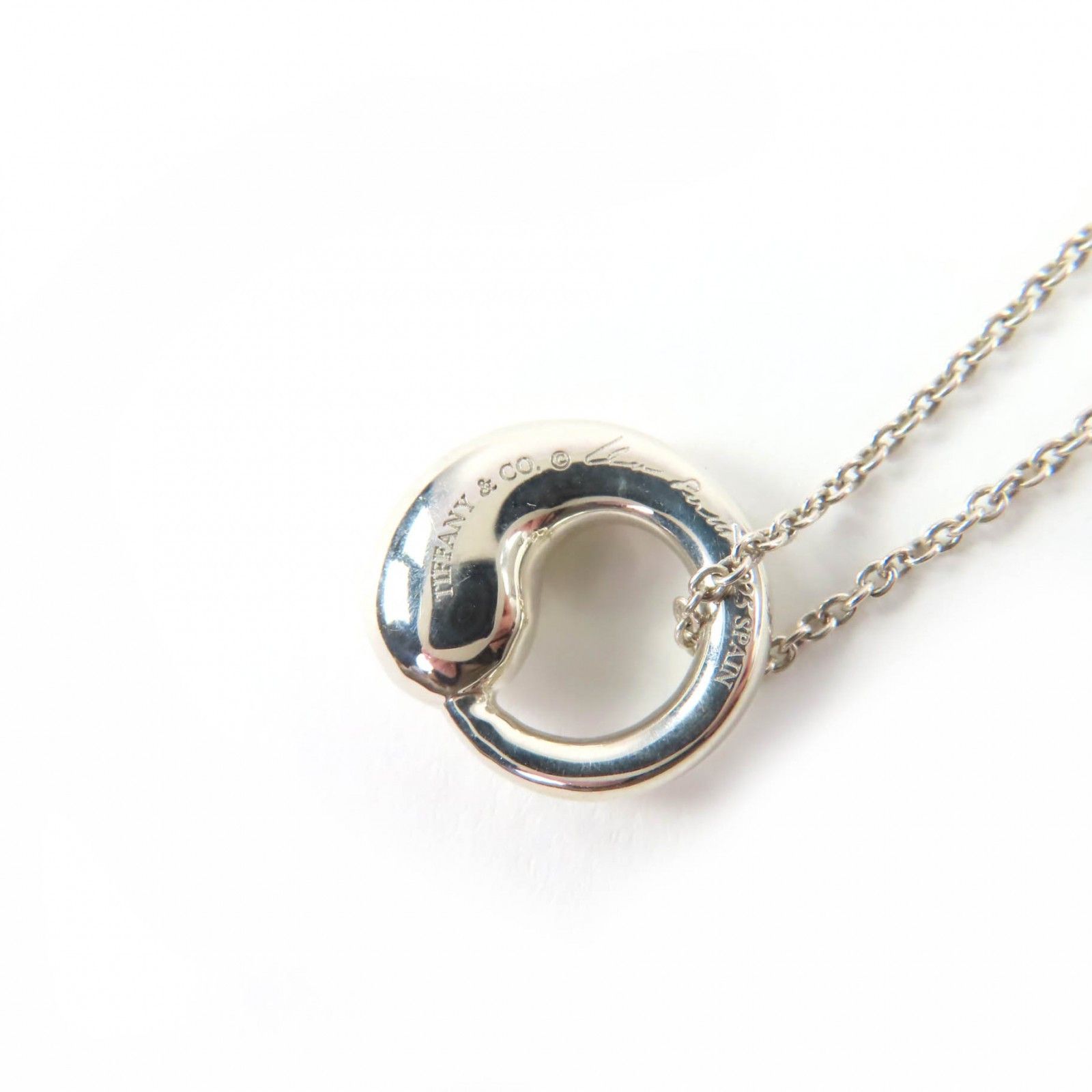 Tiffany & Co. Tiffany & Co. Tiffany&Co. Eternal Circle 925 Silver Necklace Precious Metal Necklace DUTY FREE for USA Size ONE SIZE - 4 Thumbnail