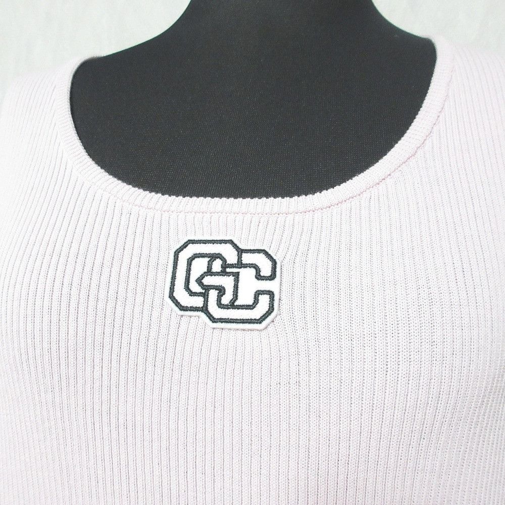 Other Other Grace Class Logo Embroidery Rib Top Others Tops 0225143046 DUTY FREE for USA Size ONE SIZE - 4 Thumbnail