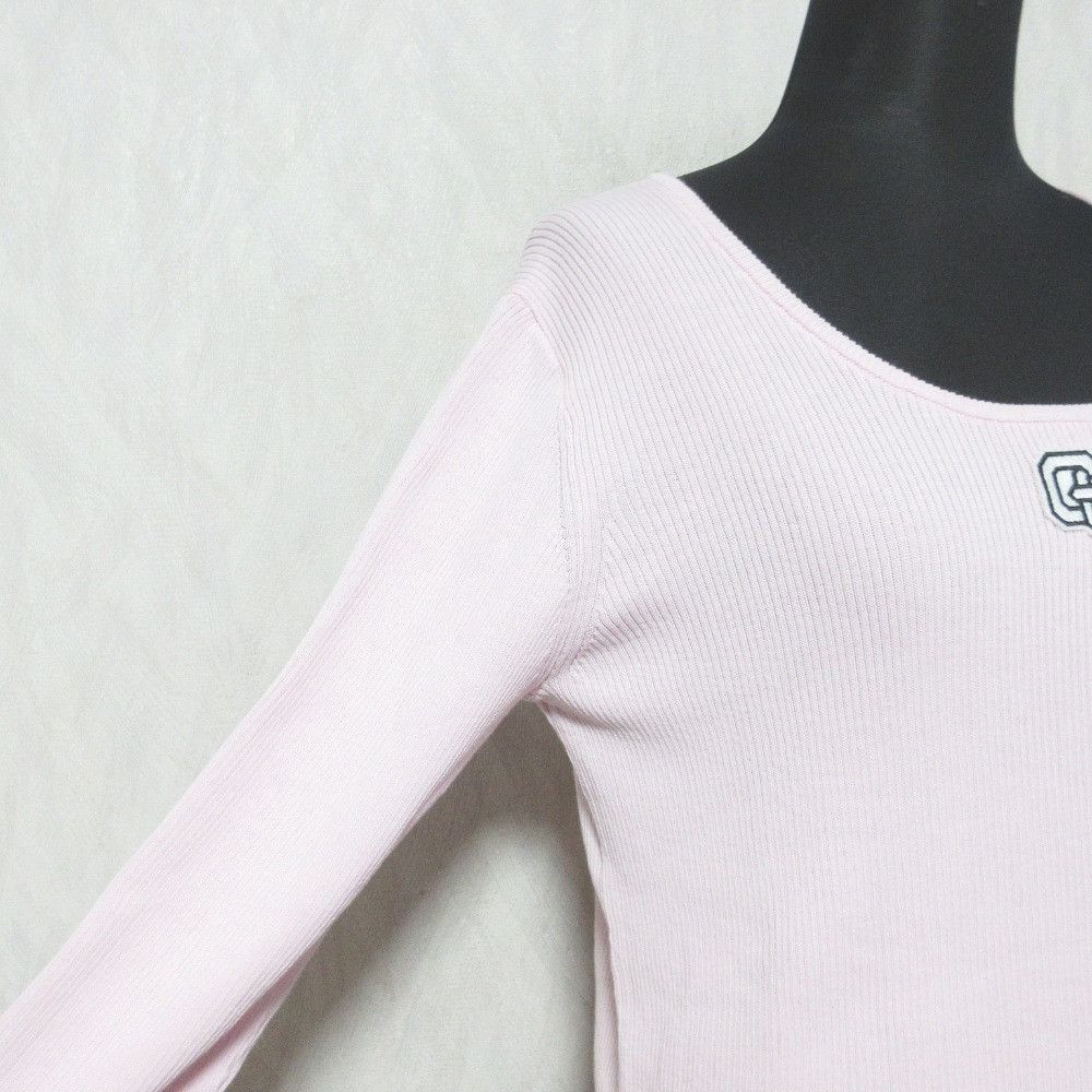 Other Other Grace Class Logo Embroidery Rib Top Others Tops 0225143046 DUTY FREE for USA Size ONE SIZE - 5 Thumbnail