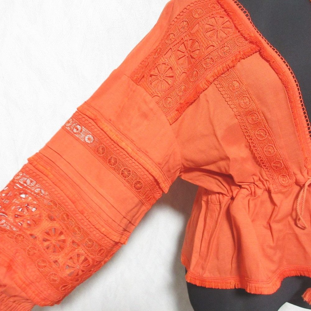 Other Other GRACE CONTINENTAL Lace Patch Blouse Others Tops 0124241020 DUTY FREE for USA Size ONE SIZE - 5 Thumbnail