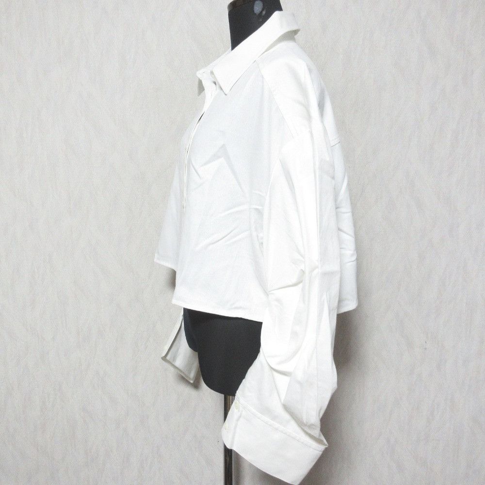 Other Other Diagram Tuck Sleeve Denim Shirt Denim Tops 0325141377 DUTY FREE for USA Size ONE SIZE - 5 Thumbnail