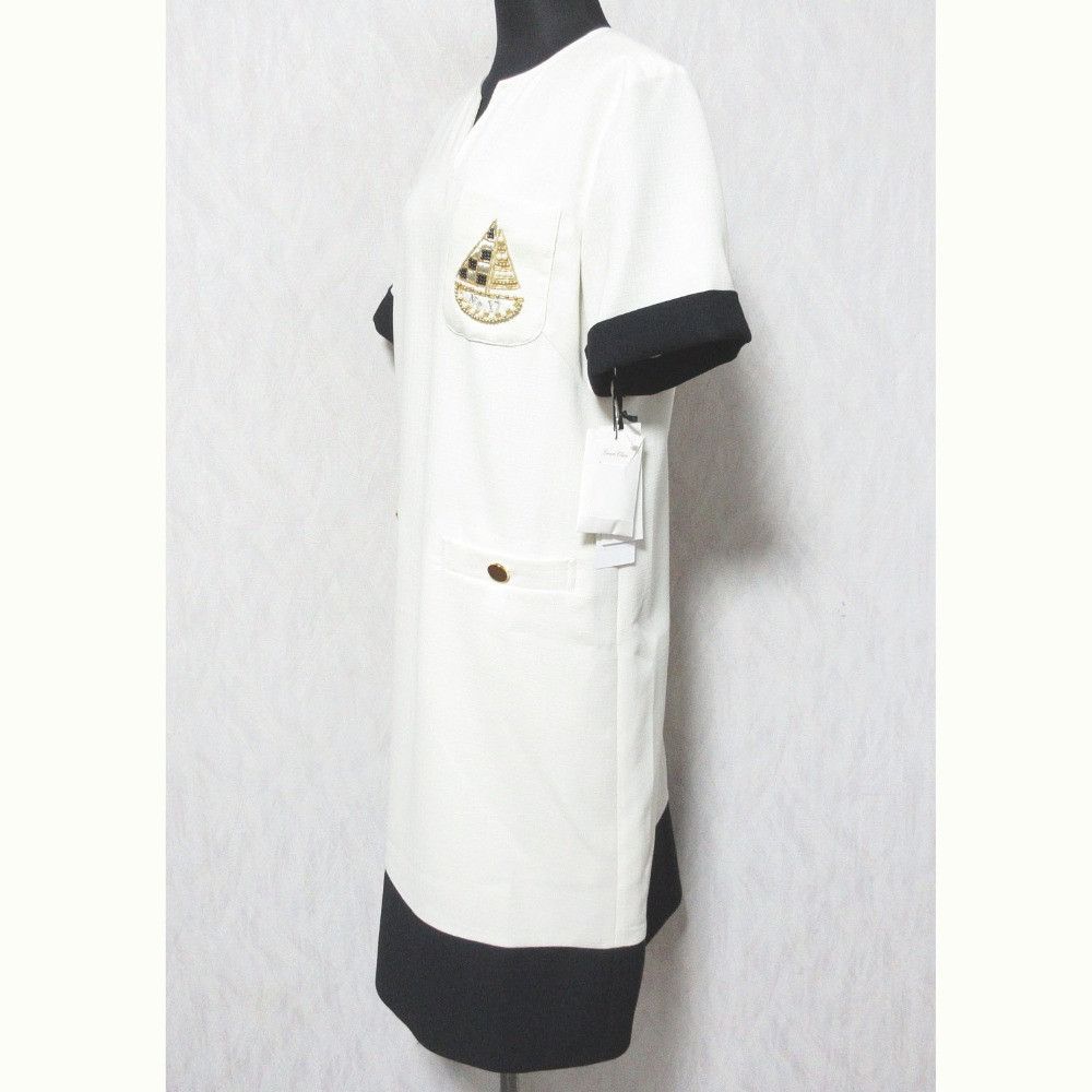 Other Other Grace Class Bijou Emblem Dress Cotton Dresses 0224231034 DUTY FREE for USA Size ONE SIZE - 3 Thumbnail