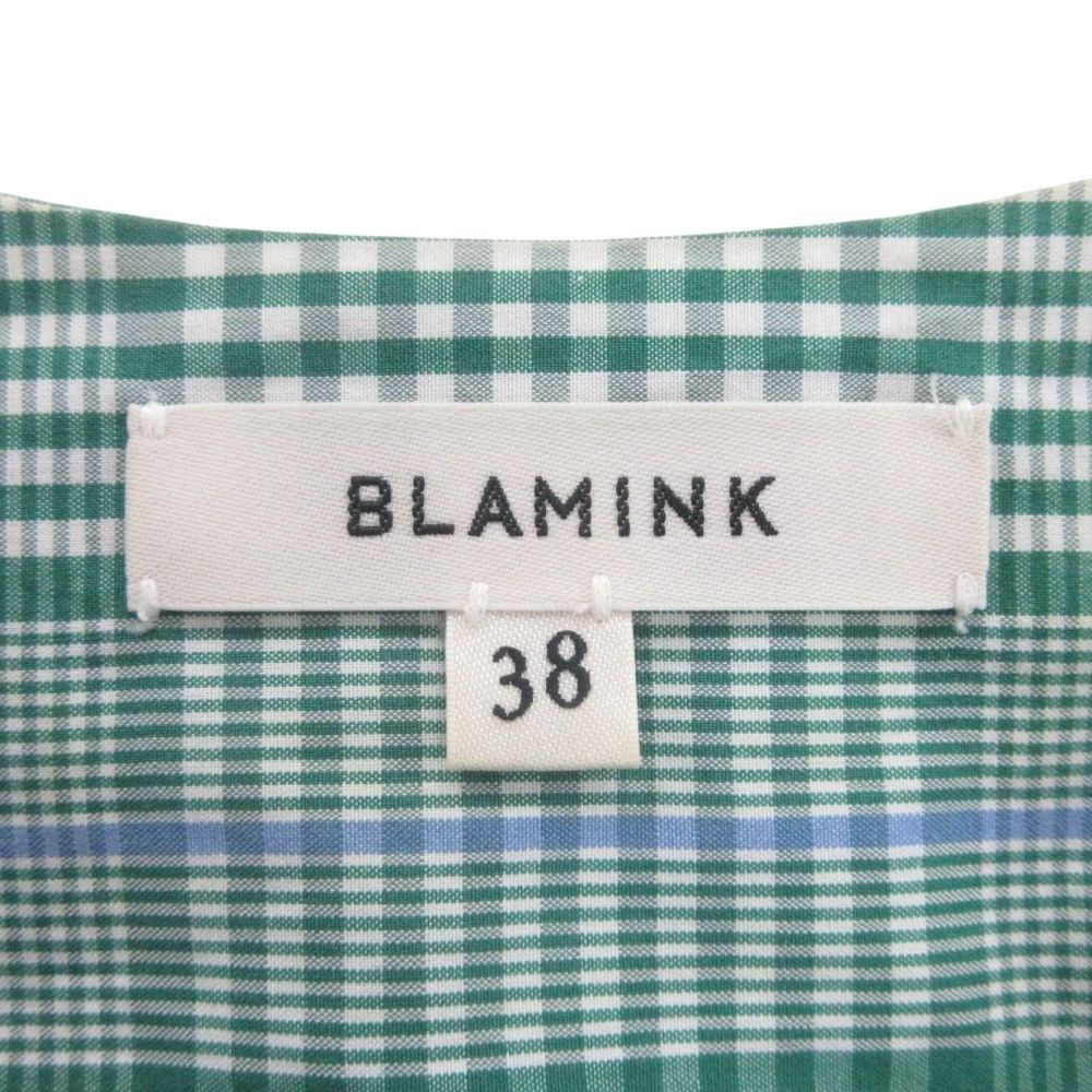 Other Other Blamink M CO CHK CASH WRAP Dress Cotton Dresses 7926-299-0162 DUTY FREE for USA Size ONE SIZE - 10 Thumbnail