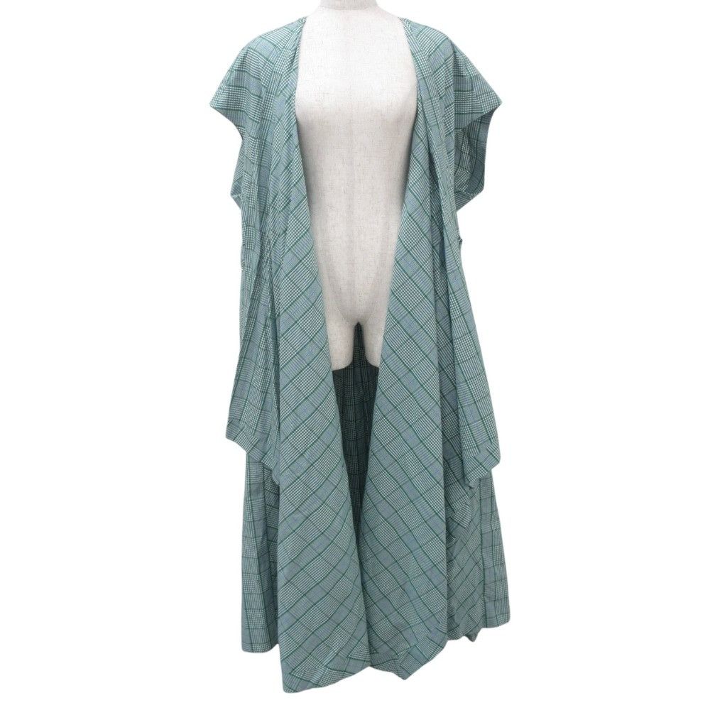 Other Other Blamink M CO CHK CASH WRAP Dress Cotton Dresses 7926-299-0162 DUTY FREE for USA Size ONE SIZE - 9 Thumbnail