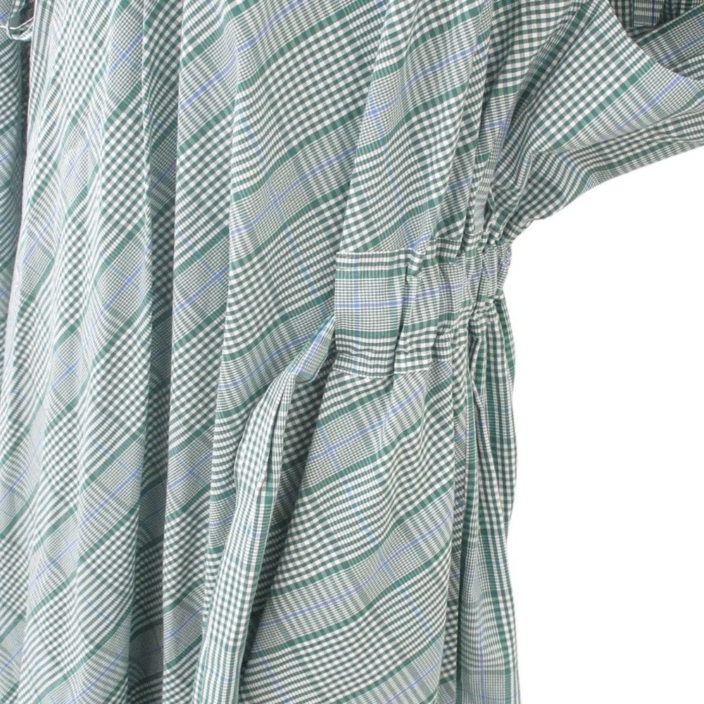 Other Other Blamink M CO CHK CASH WRAP Dress Cotton Dresses 7926-299-0162 DUTY FREE for USA Size ONE SIZE - 8 Thumbnail
