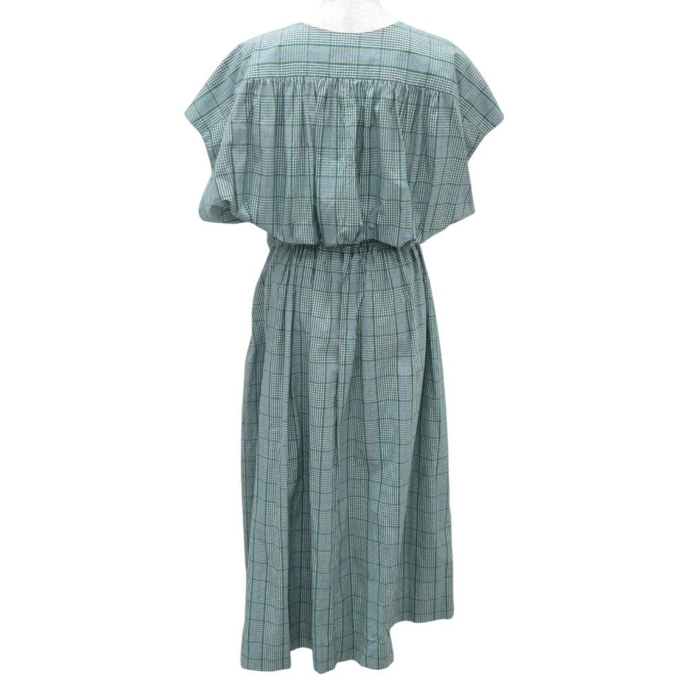 Other Other Blamink M CO CHK CASH WRAP Dress Cotton Dresses 7926-299-0162 DUTY FREE for USA Size ONE SIZE - 2 Thumbnail