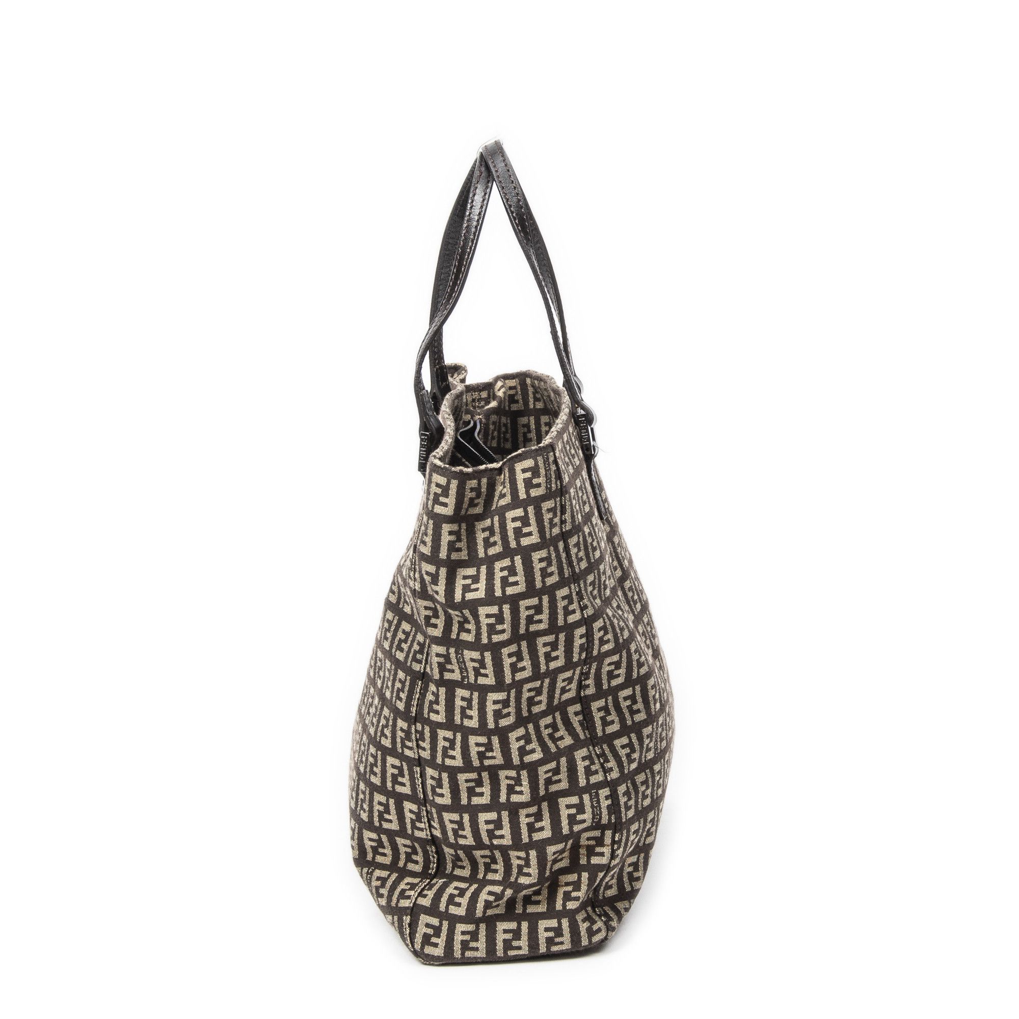Fendi Small Square Shopping Tote Size ONE SIZE - 3 Thumbnail