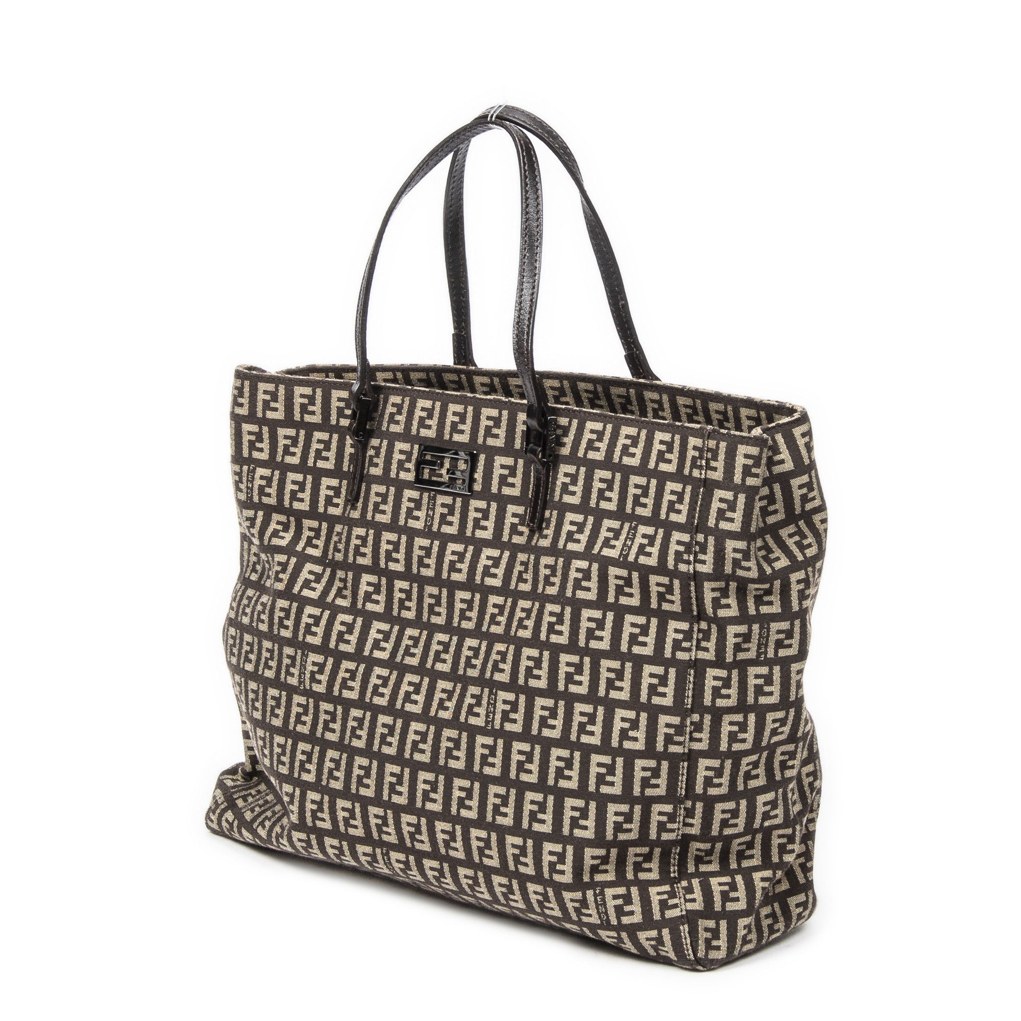 Fendi Small Square Shopping Tote Size ONE SIZE - 2 Thumbnail