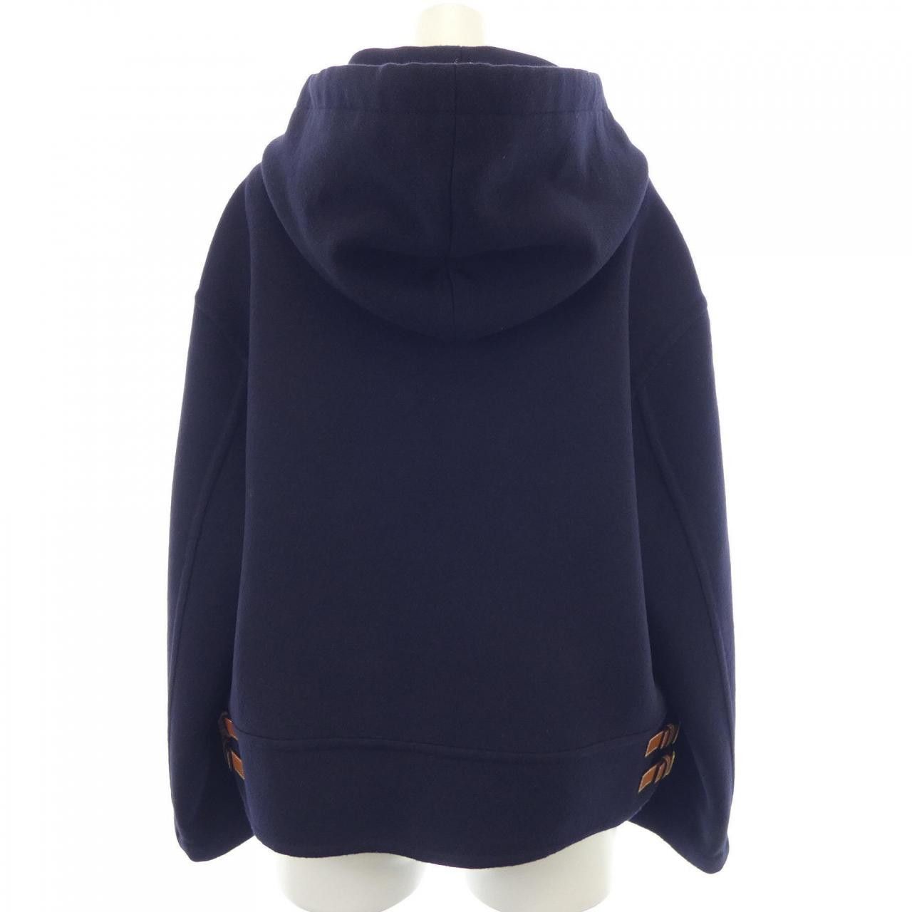 Celine Celine Celine Triomphe 100% Cashmere Jacket Textile Outerwear 2M29B6700 DUTY FREE for USA Size ONE SIZE - 2 Thumbnail
