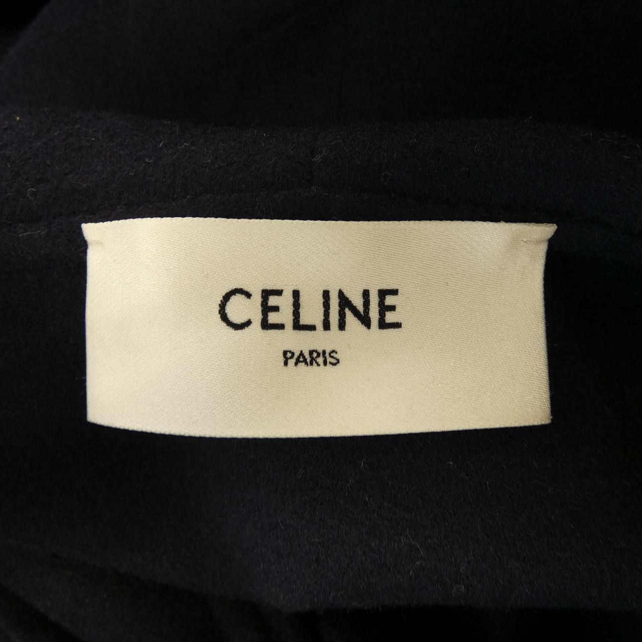 Celine Celine Celine Triomphe 100% Cashmere Jacket Textile Outerwear 2M29B6700 DUTY FREE for USA Size ONE SIZE - 4 Thumbnail