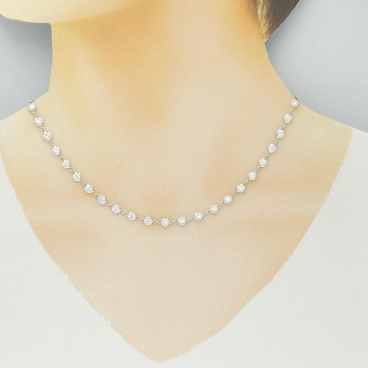 Tiffany & Co. Tiffany & Co. Tiffany By the Yard Platinum Necklace Precious Metal Necklace DUTY FREE for USA Size ONE SIZE - 6 Thumbnail