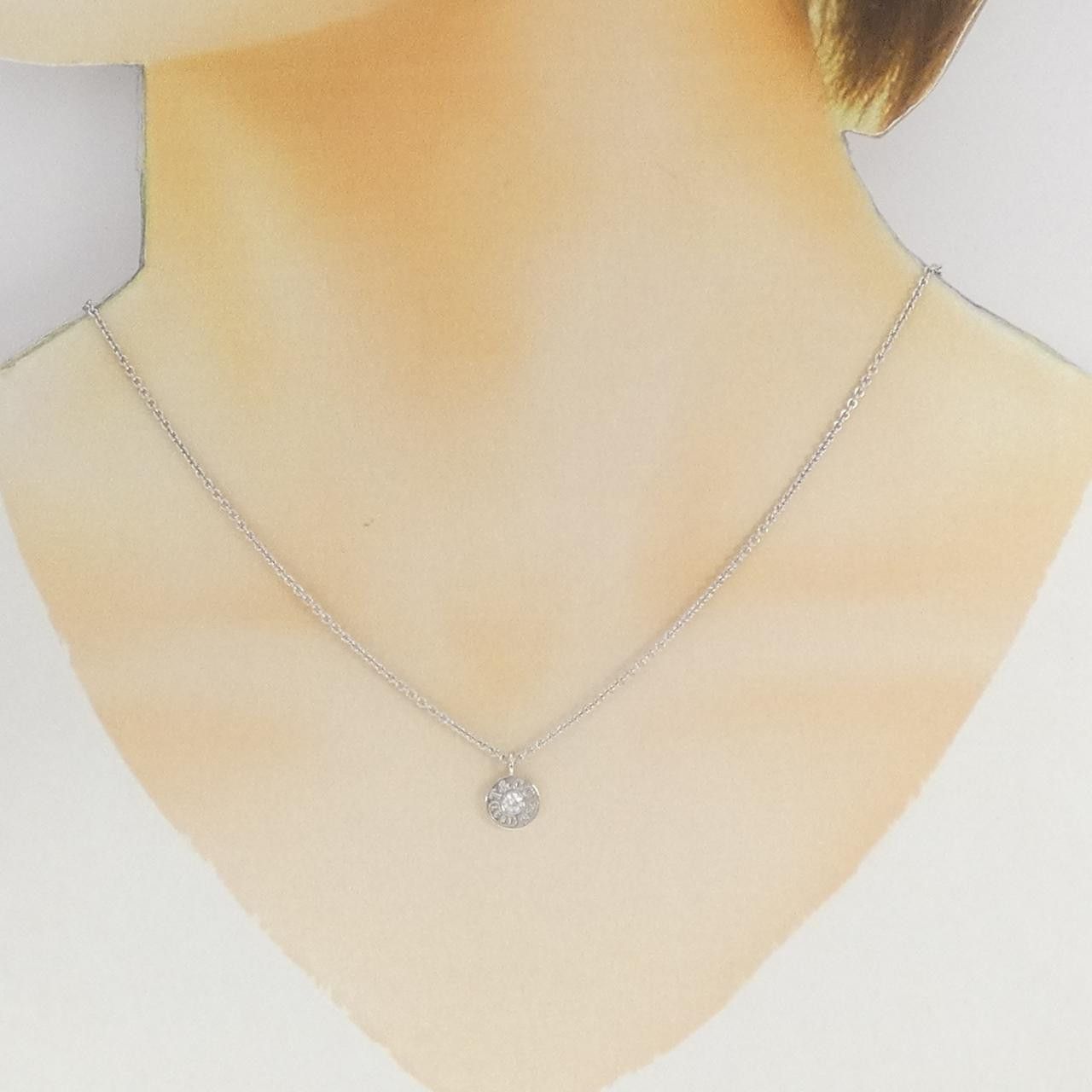 Tiffany & Co. Tiffany & Co. Tiffany 1837 Circle 750 White Gold Diamond Necklace Precious Metal Necklace 60011647 DUTY FREE for USA Size ONE SIZE - 6 Thumbnail