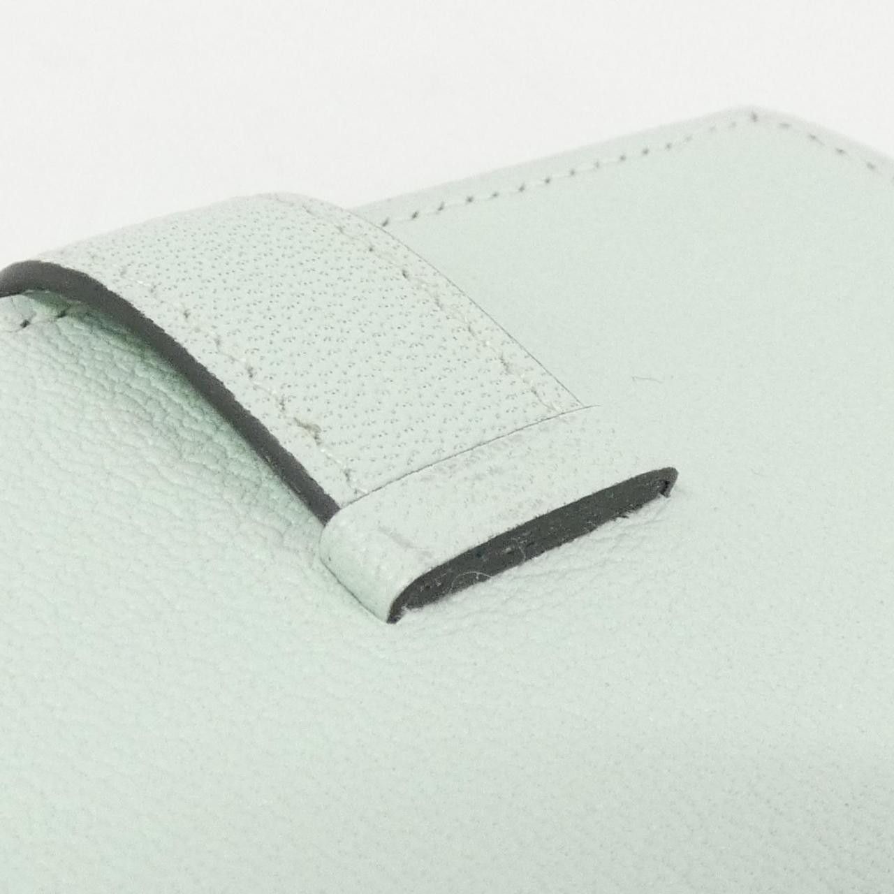 Hermes Hermes Hermès Béarn Chèvre Card Case Leather Card Case K Stamp DUTY FREE for USA Size ONE SIZE - 4 Thumbnail