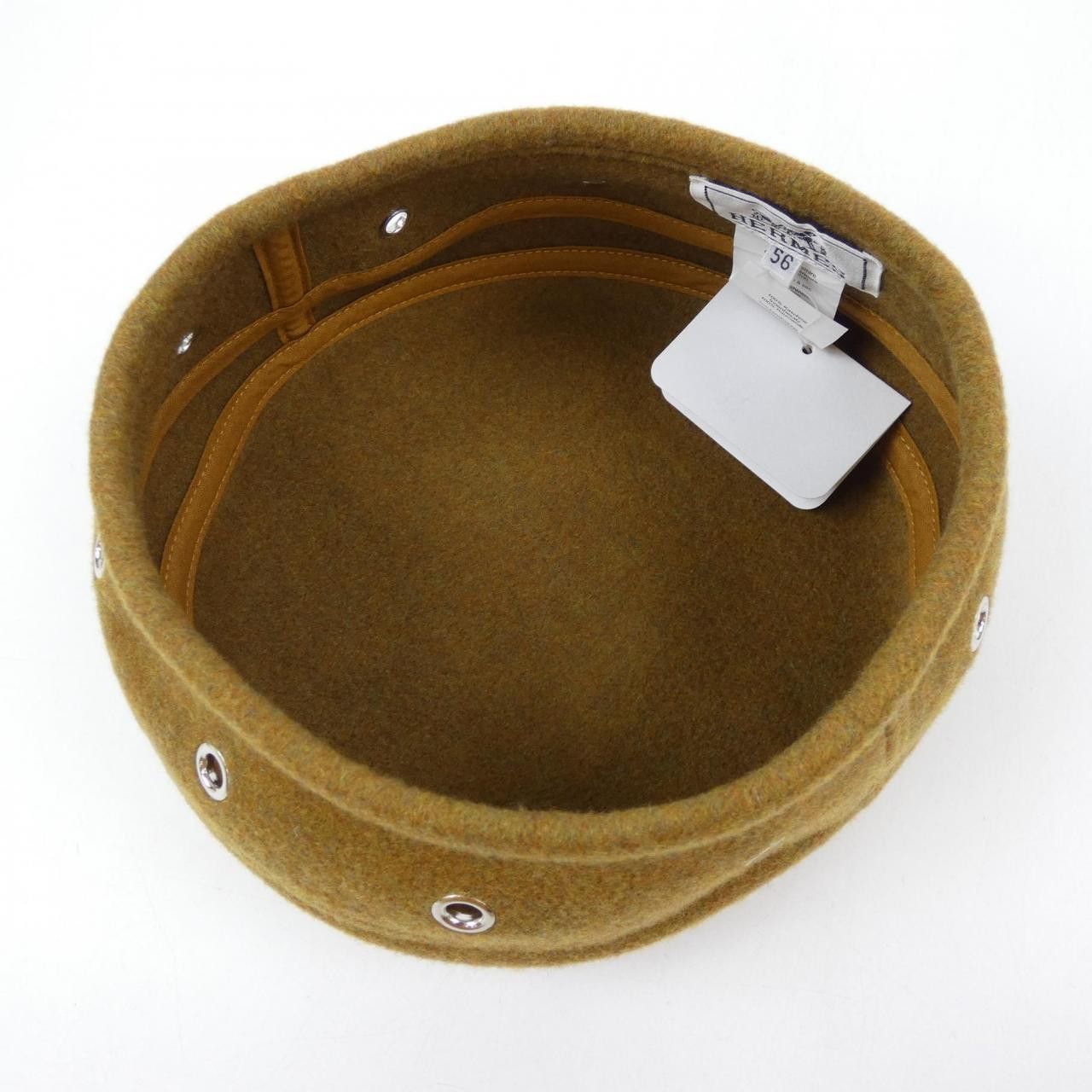 Hermes Hermes Hermès SAINT HONORE Cashmere Cap Textile Hats DUTY FREE for USA Size ONE SIZE - 5 Thumbnail