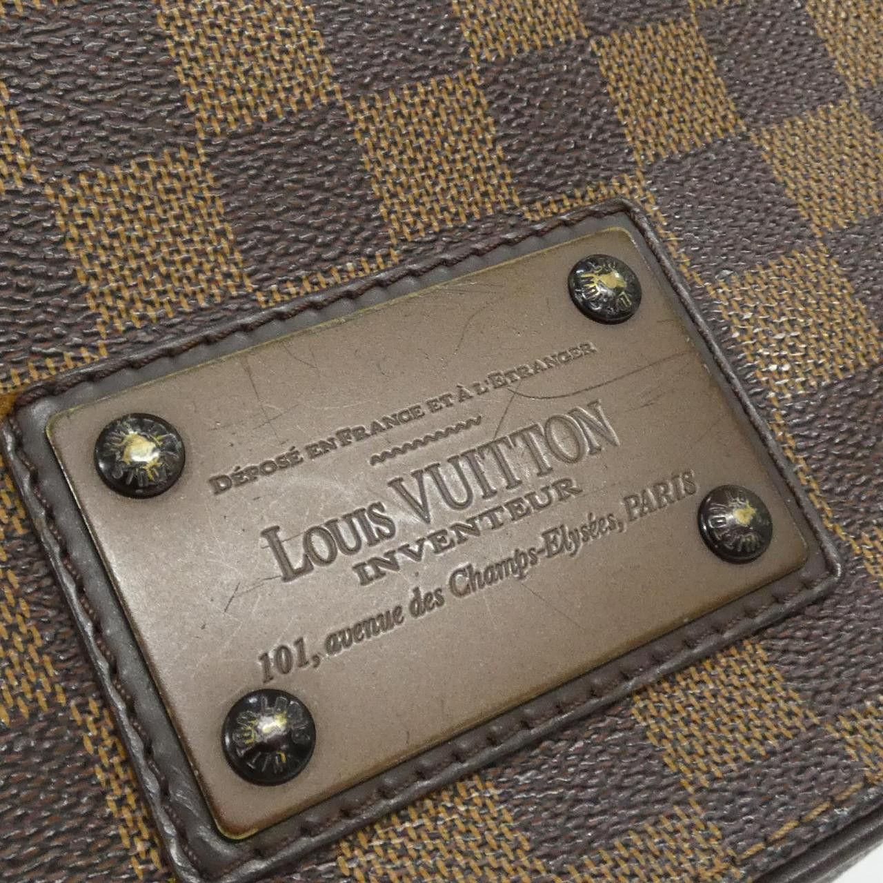 Louis Vuitton Louis Vuitton Louis Vuitton Brooklyn Damier Shoulder Bag Textile Shoulder Bag N51210 DUTY FREE for USA Size ONE SIZE - 5 Thumbnail