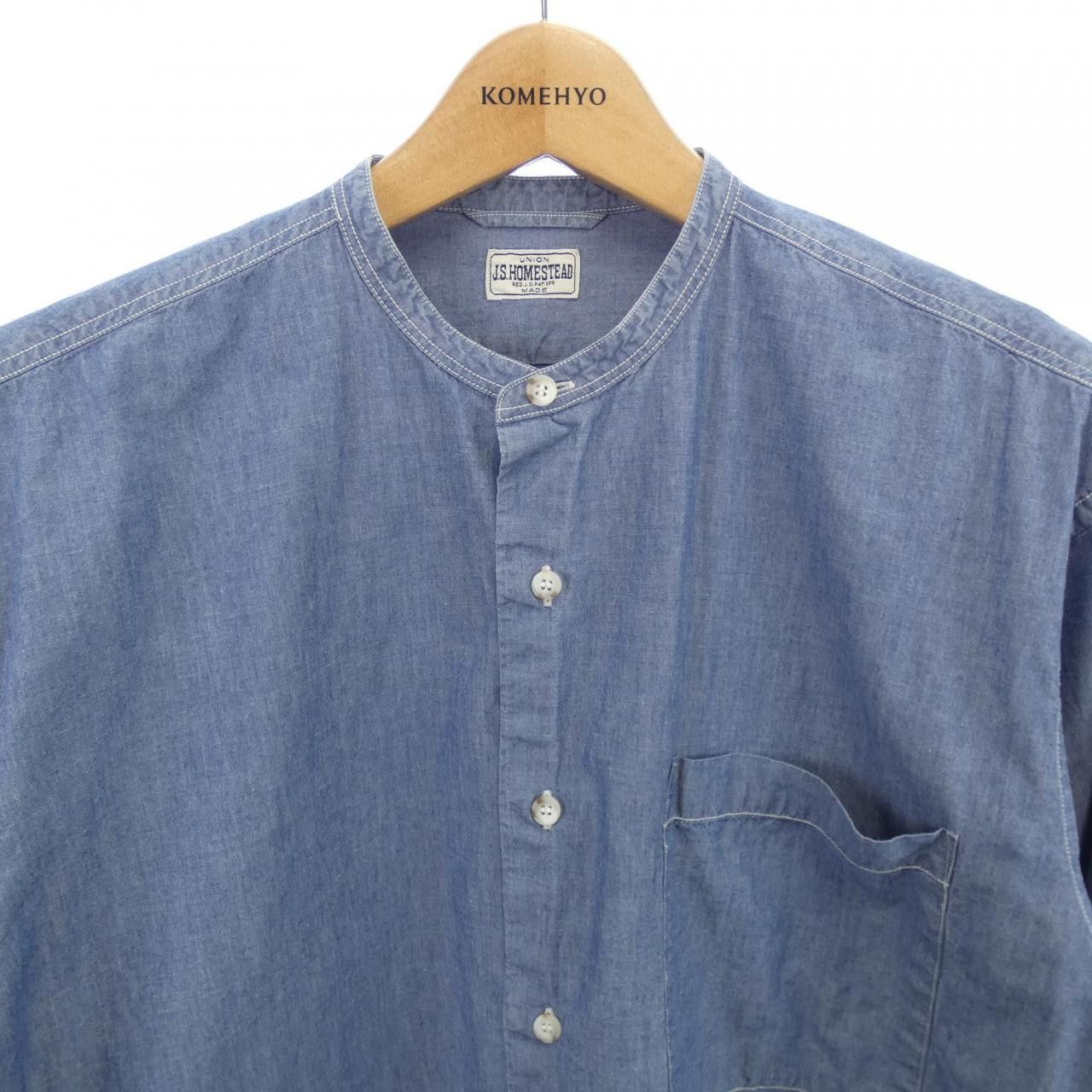 Other Other J.S HOMESTEAD Shirt Textile Dress Shirt 19-050-470-1380-3-0 DUTY FREE for USA Size ONE SIZE - 5 Thumbnail