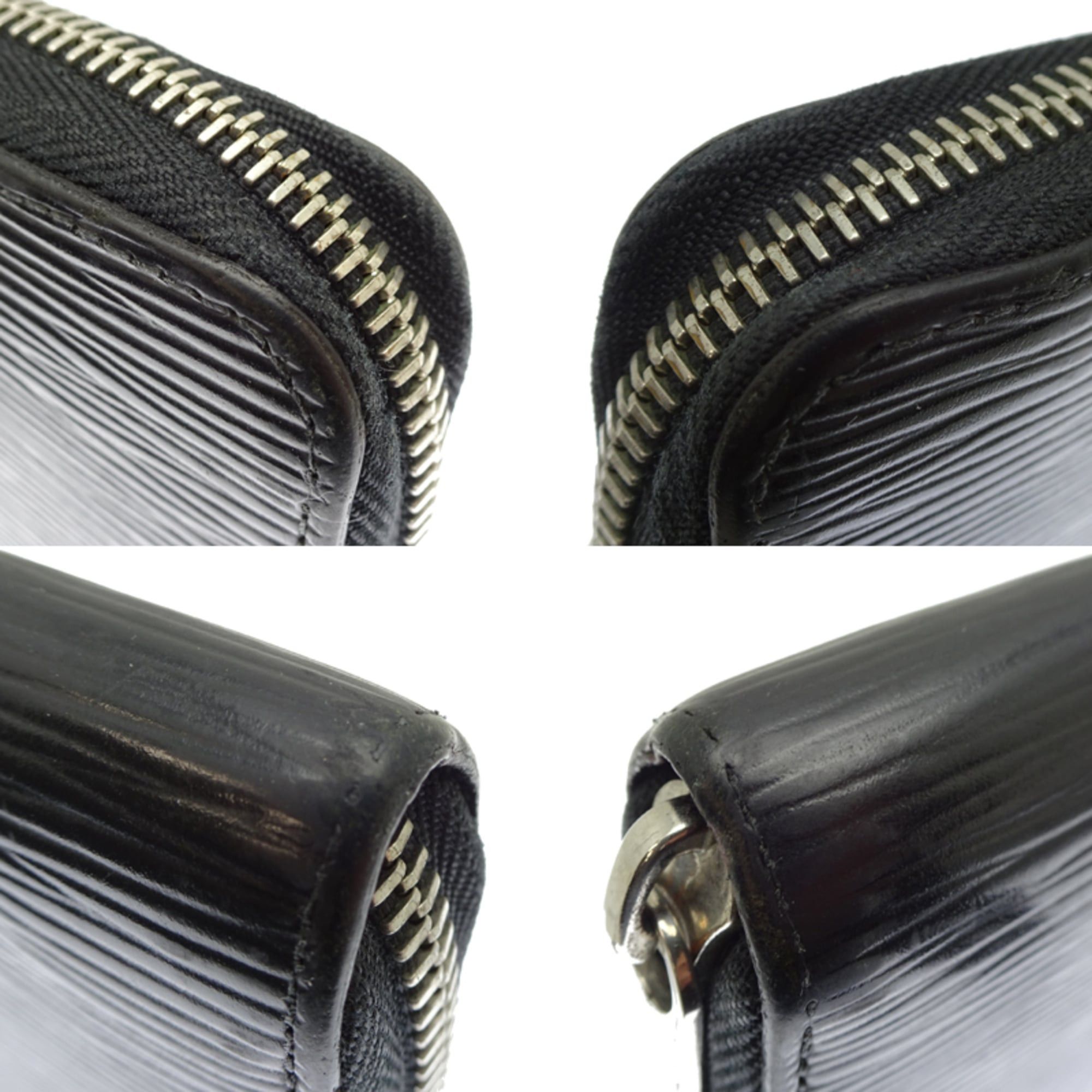 Louis Vuitton Louis Vuitton Zippy Wallet Women's/Men's Long M60072 (Discontinued) Epi Noir (Black) Size ONE SIZE - 9 Thumbnail