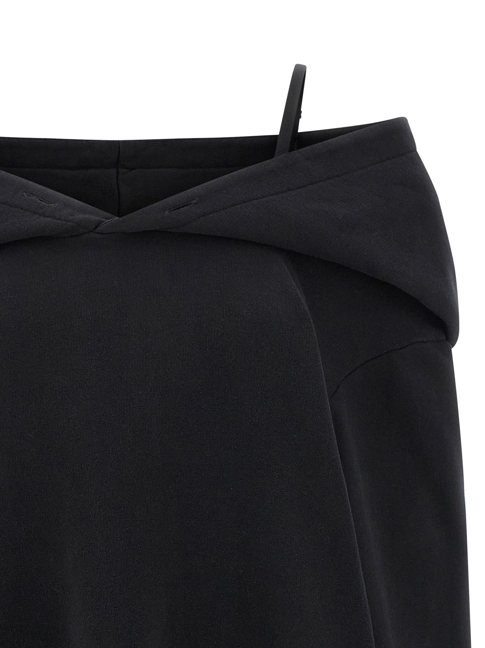 Maison Margiela Off-Shoulder Hooded Dress Size S / US 4 / IT 40 - 3 Thumbnail