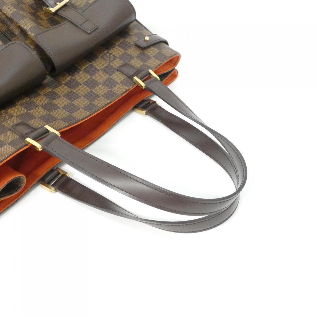 Louis Vuitton Louis Vuitton Louis Vuitton Uzes Damier Bag Textile Tote Bag N51128 DUTY FREE for USA Size ONE SIZE - 5 Thumbnail