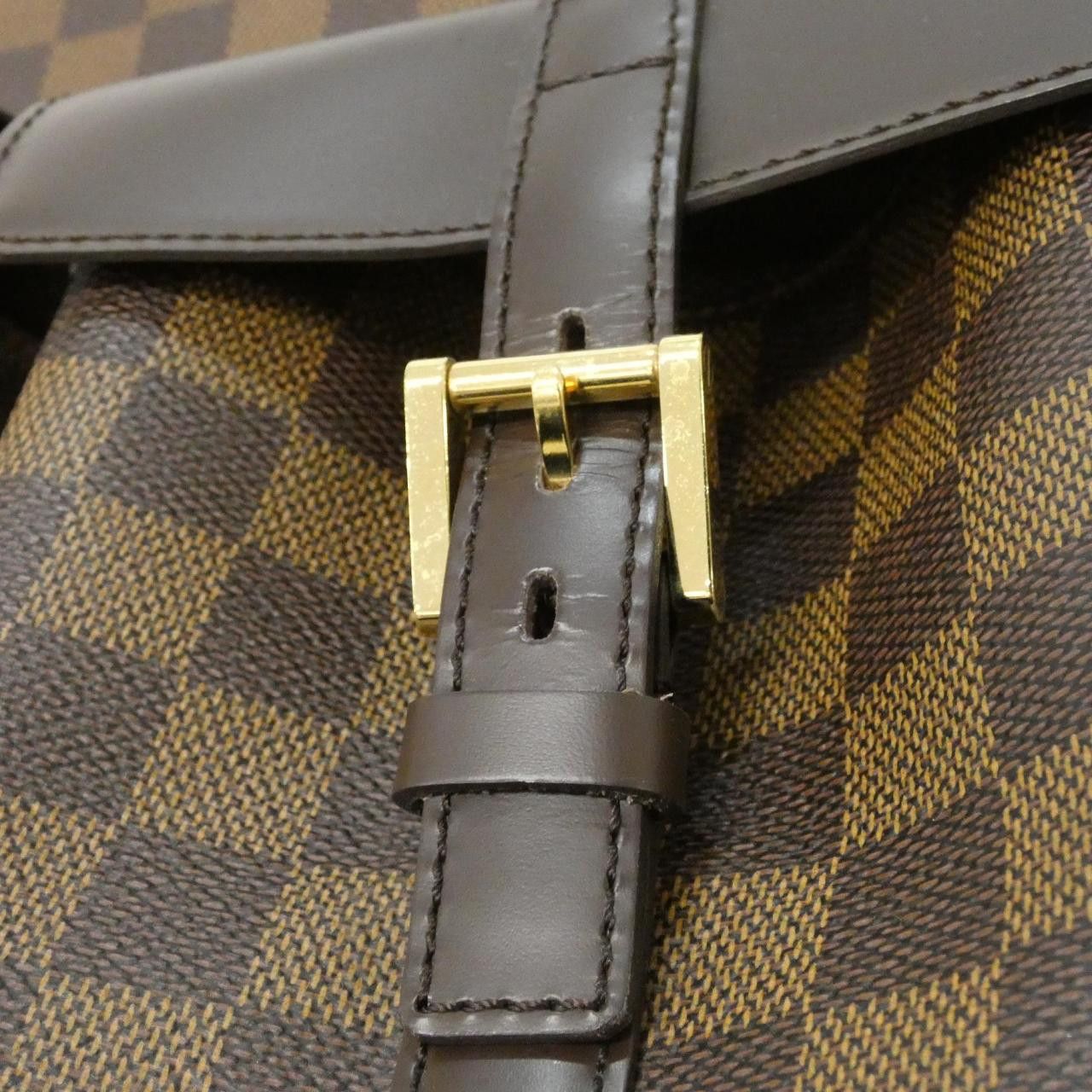 Louis Vuitton Louis Vuitton Louis Vuitton Uzes Damier Bag Textile Tote Bag N51128 DUTY FREE for USA Size ONE SIZE - 4 Thumbnail