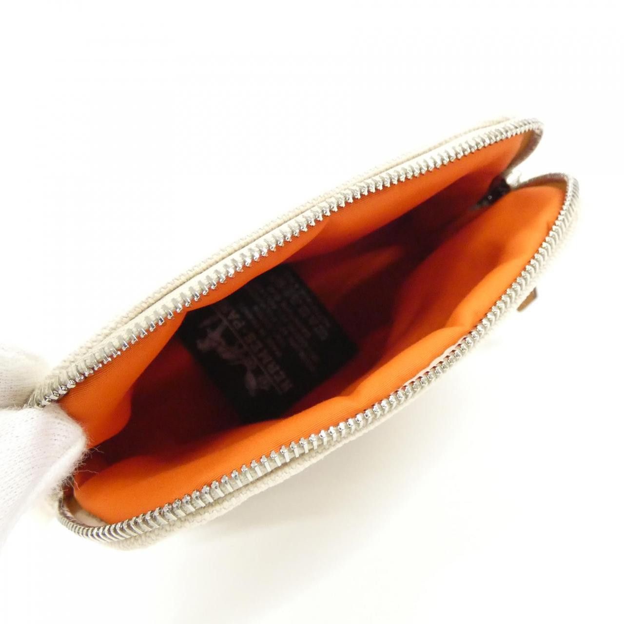 Hermes Hermes Hermès Bolide MiniMini Canvas Pouch Textile Vanity Bag DUTY FREE for USA Size ONE SIZE - 5 Thumbnail