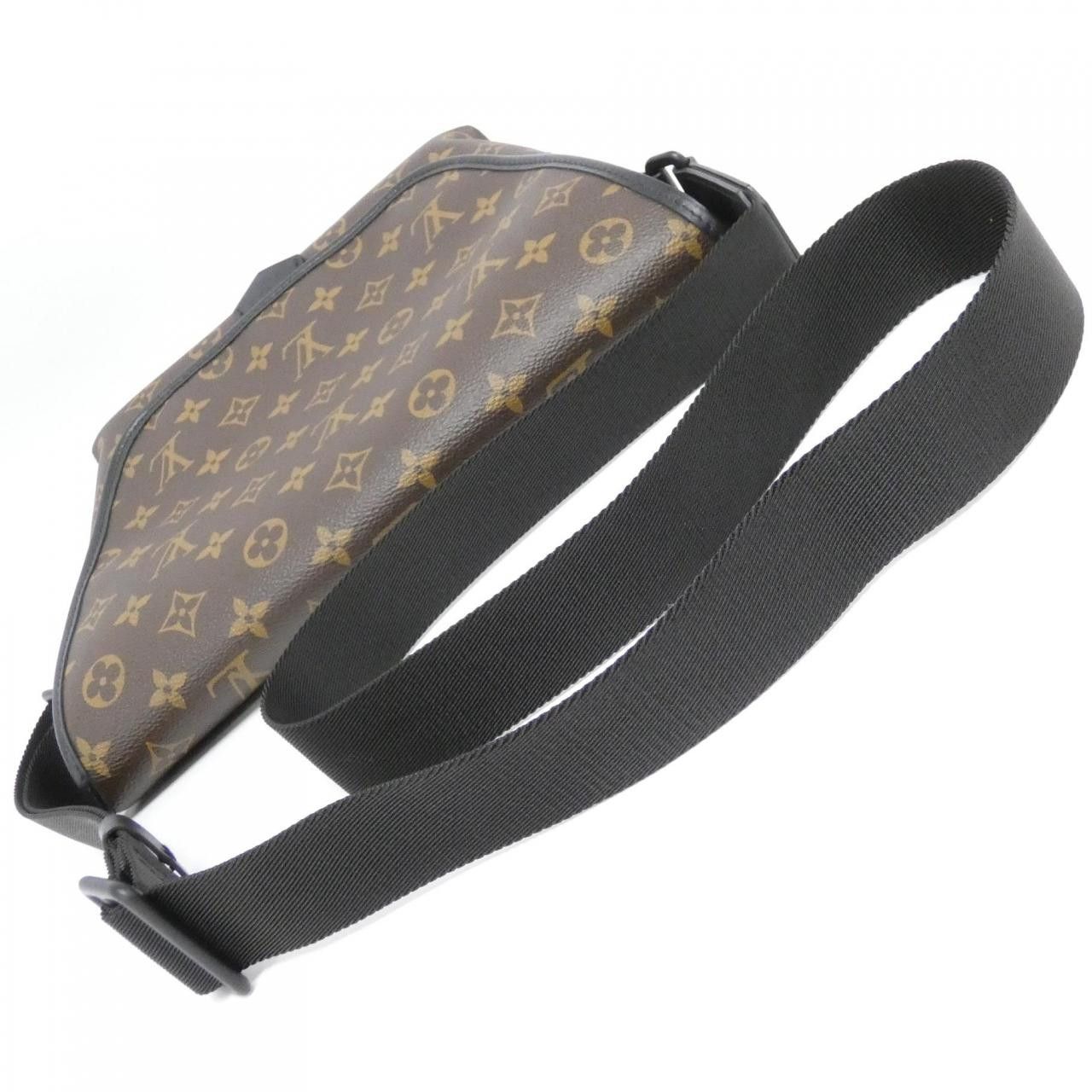 Louis Vuitton Louis Vuitton Louis Vuitton Monogram Macassar Magnetic Messenger Shoulder Bag Textile Shoulder Bag M45557 DUTY FREE for USA Size ONE SIZE - 5 Thumbnail