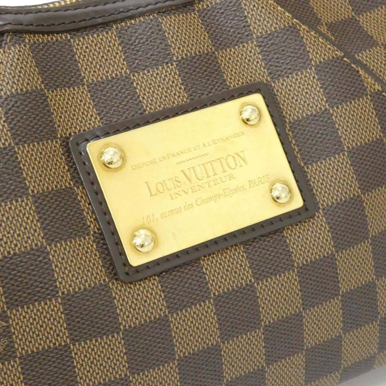 Louis Vuitton Louis Vuitton Louis Vuitton Thames Damier Shoulder Bag Textile Shoulder Bag N48180 DUTY FREE for USA Size ONE SIZE - 4 Thumbnail