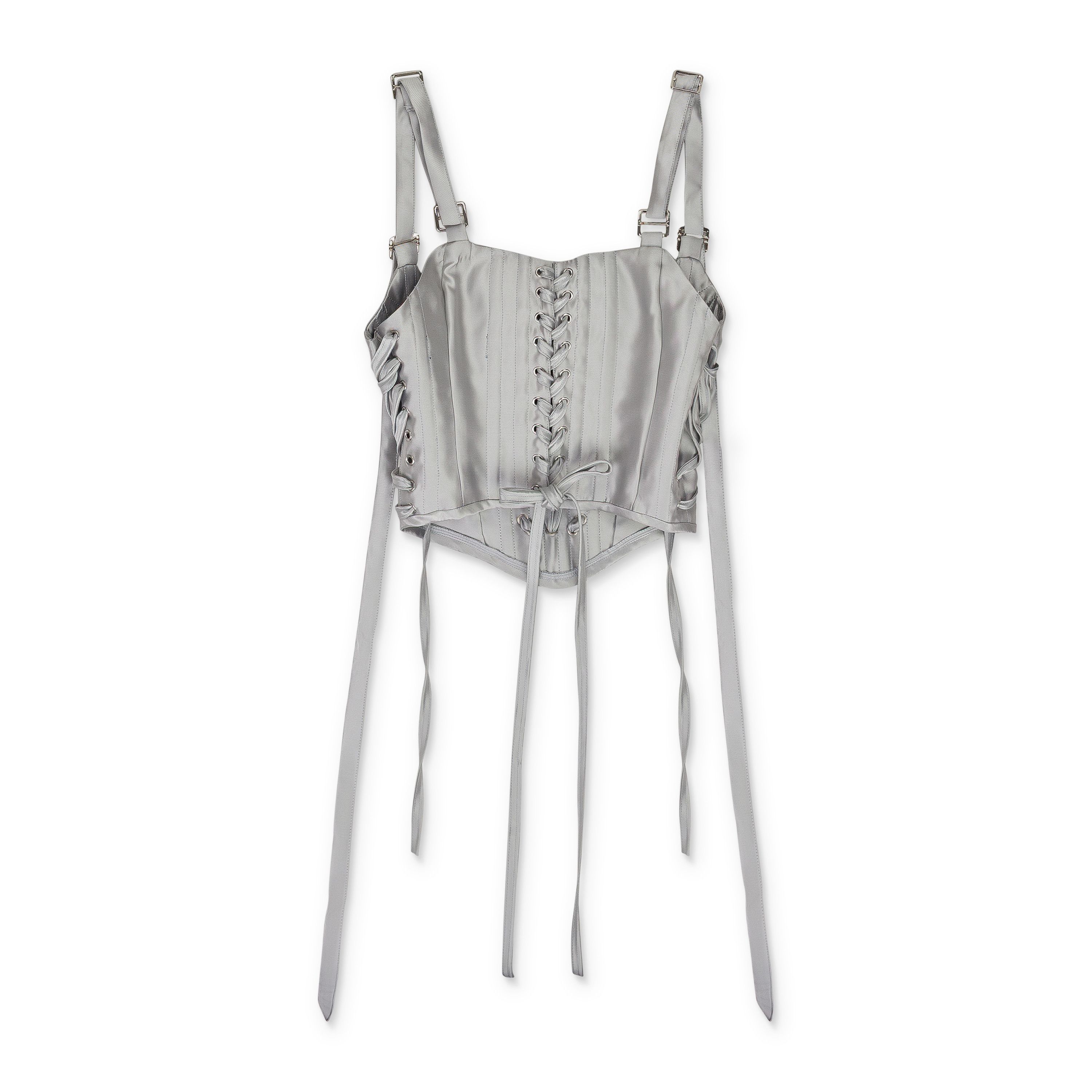 Who Decides War GREEN TAILORED DEEP NECK CORSET SIZE L