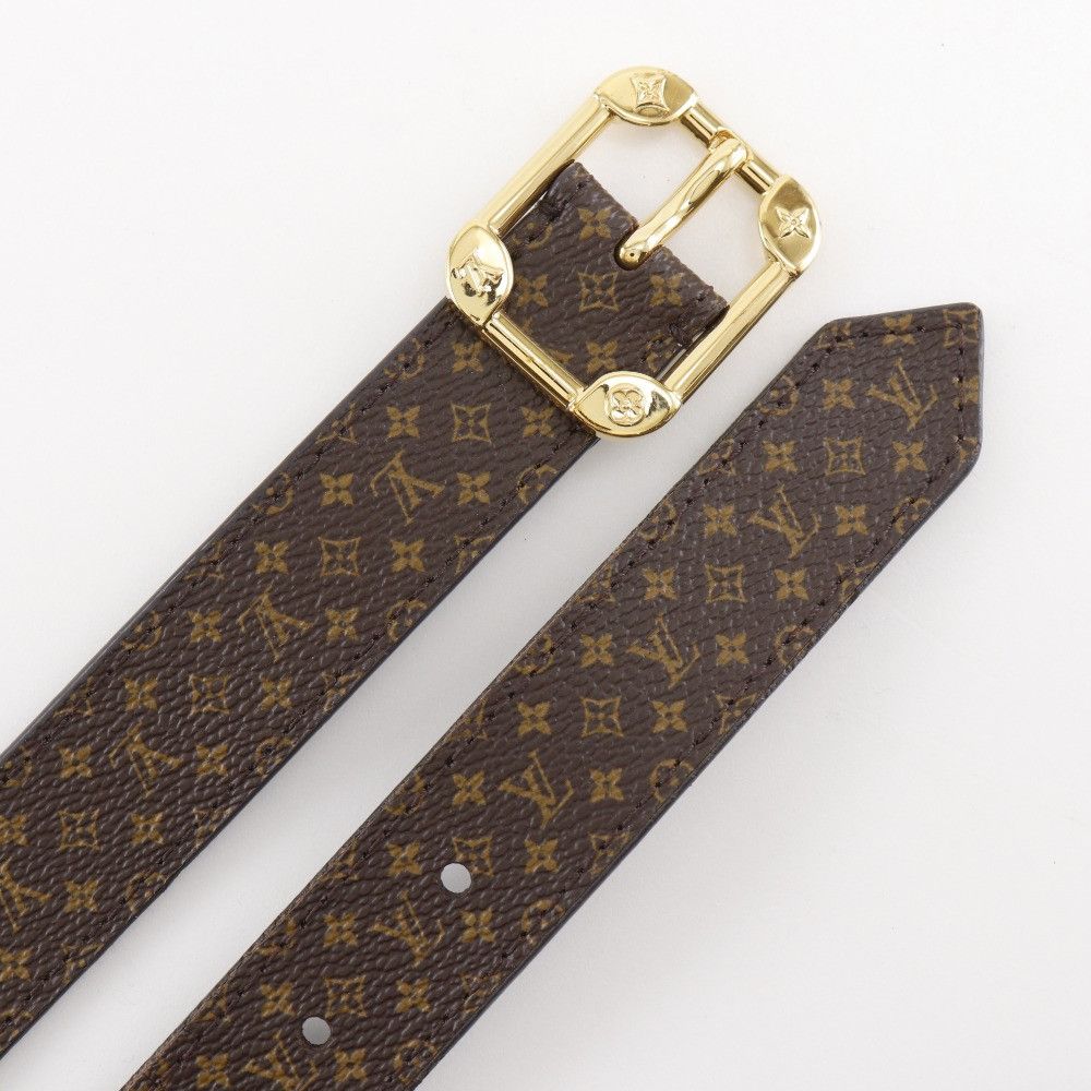 Louis Vuitton Louis Vuitton Louis Vuitton Sangle Martier Monogram Belt Textile Belt M9943 DUTY FREE for USA Size ONE SIZE - 4 Thumbnail