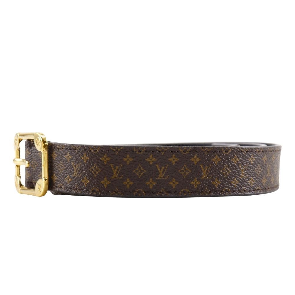 Louis Vuitton Louis Vuitton Louis Vuitton Sangle Martier Monogram Belt Textile Belt M9943 DUTY FREE for USA Size ONE SIZE - 2 Thumbnail