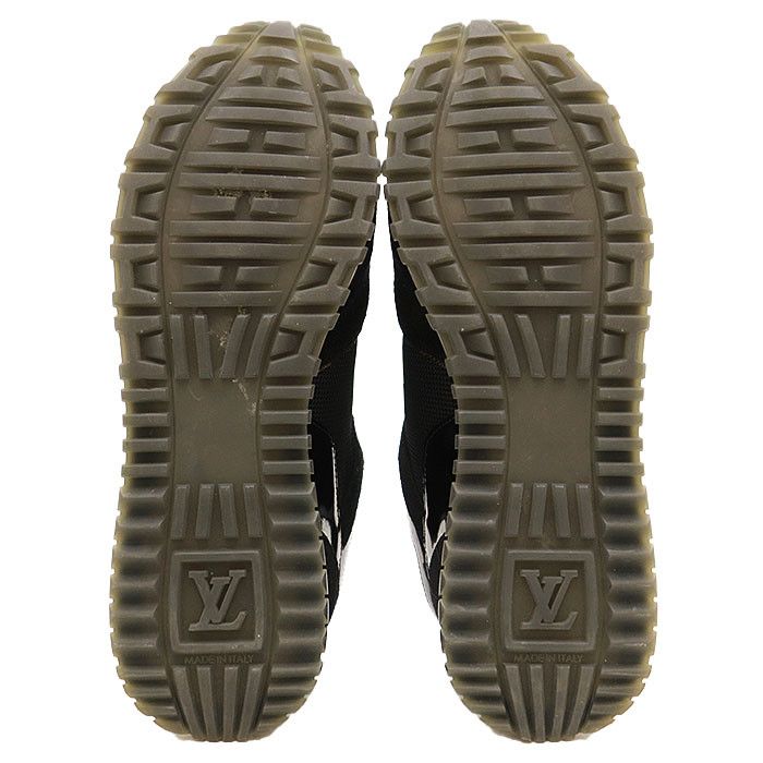 Louis Vuitton Louis Vuitton Louis Vuitton Run Away Line Suede Nubuck Calf Leather Patent Monogram Sneaker Leather Shoes 1A3CWB DUTY FREE for USA Size ONE SIZE - 9 Thumbnail