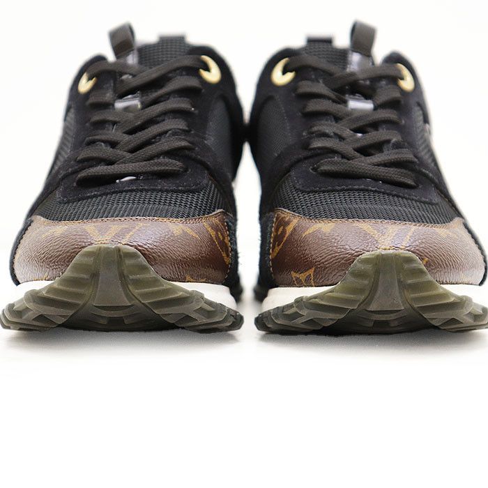 Louis Vuitton Louis Vuitton Louis Vuitton Run Away Line Suede Nubuck Calf Leather Patent Monogram Sneaker Leather Shoes 1A3CWB DUTY FREE for USA Size ONE SIZE - 15 Thumbnail