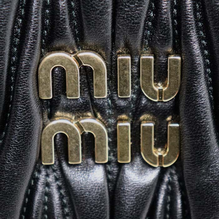 Miu Miu Miu Miu Miu Miu Wander Matelassé Leather 2way Shoulder Bag Leather Shoulder Bag 5BC125_AN88_F0002_V_OOY DUTY FREE for USA Size ONE SIZE - 6 Thumbnail