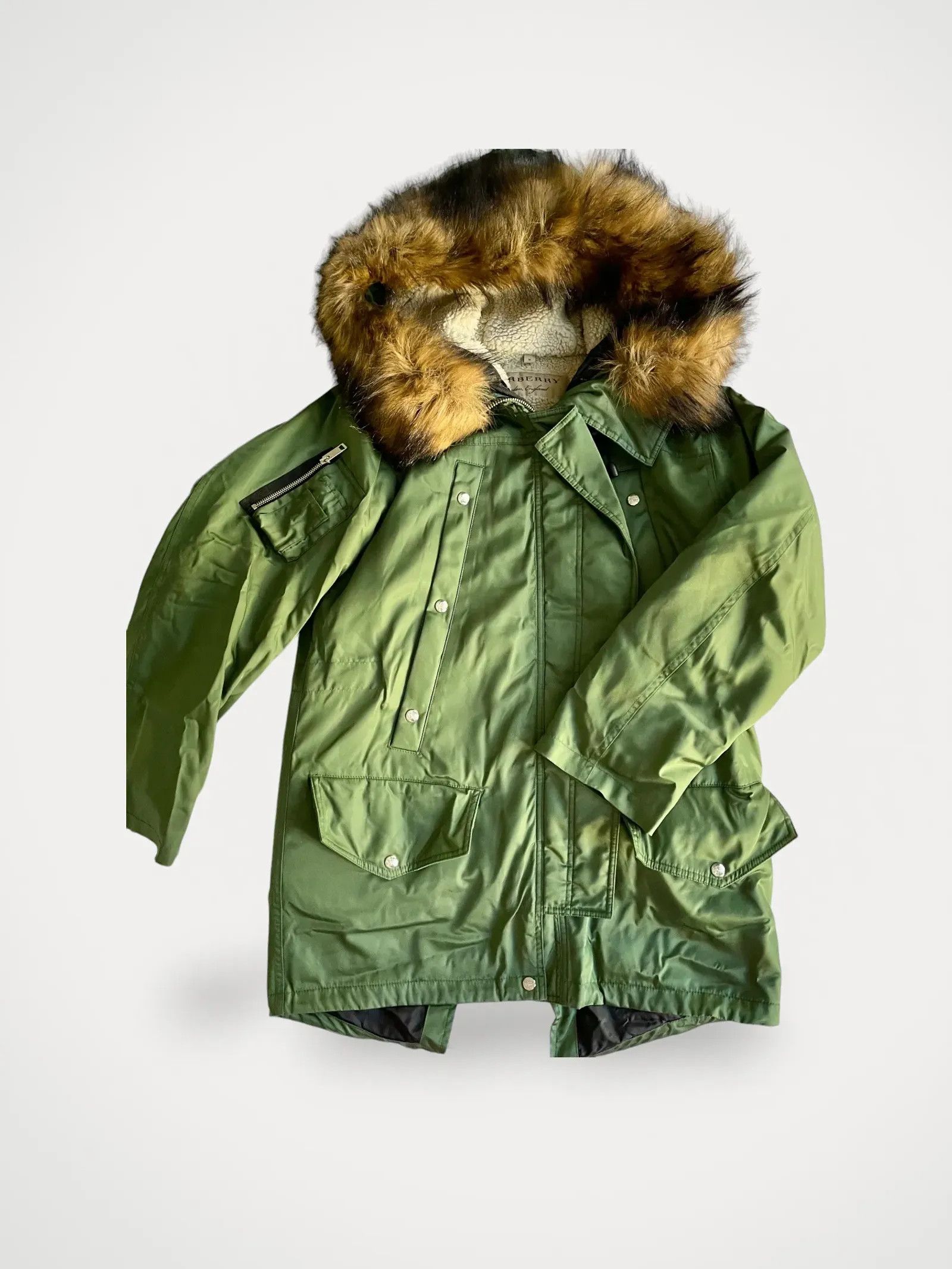 Burberry Burberry Lanfair Parka Coat Size S / US 4 / IT 40 - 2 Thumbnail