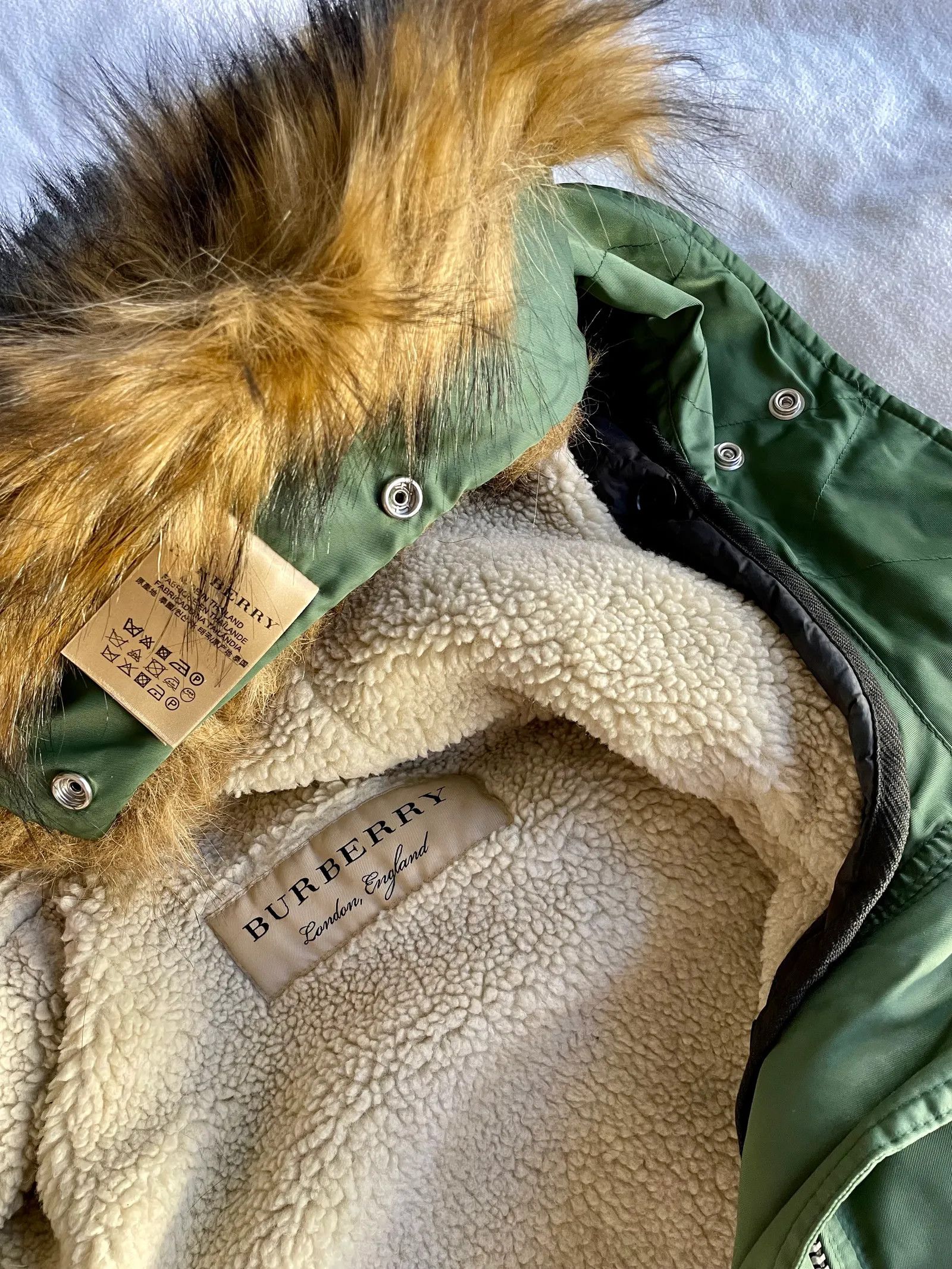 Burberry Burberry Lanfair Parka Coat Size S / US 4 / IT 40 - 3 Thumbnail