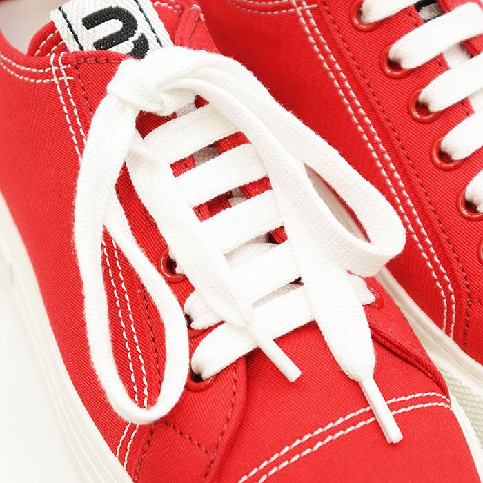Miu Miu Miu Miu Miu Miu 5E004D Cotton Sneakers Textile Shoes 5E004D DUTY FREE for USA Size ONE SIZE - 13 Thumbnail