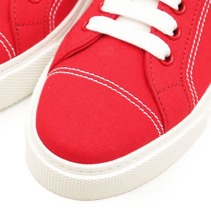 Miu Miu Miu Miu Miu Miu 5E004D Cotton Sneakers Textile Shoes 5E004D DUTY FREE for USA Size ONE SIZE - 2 Thumbnail