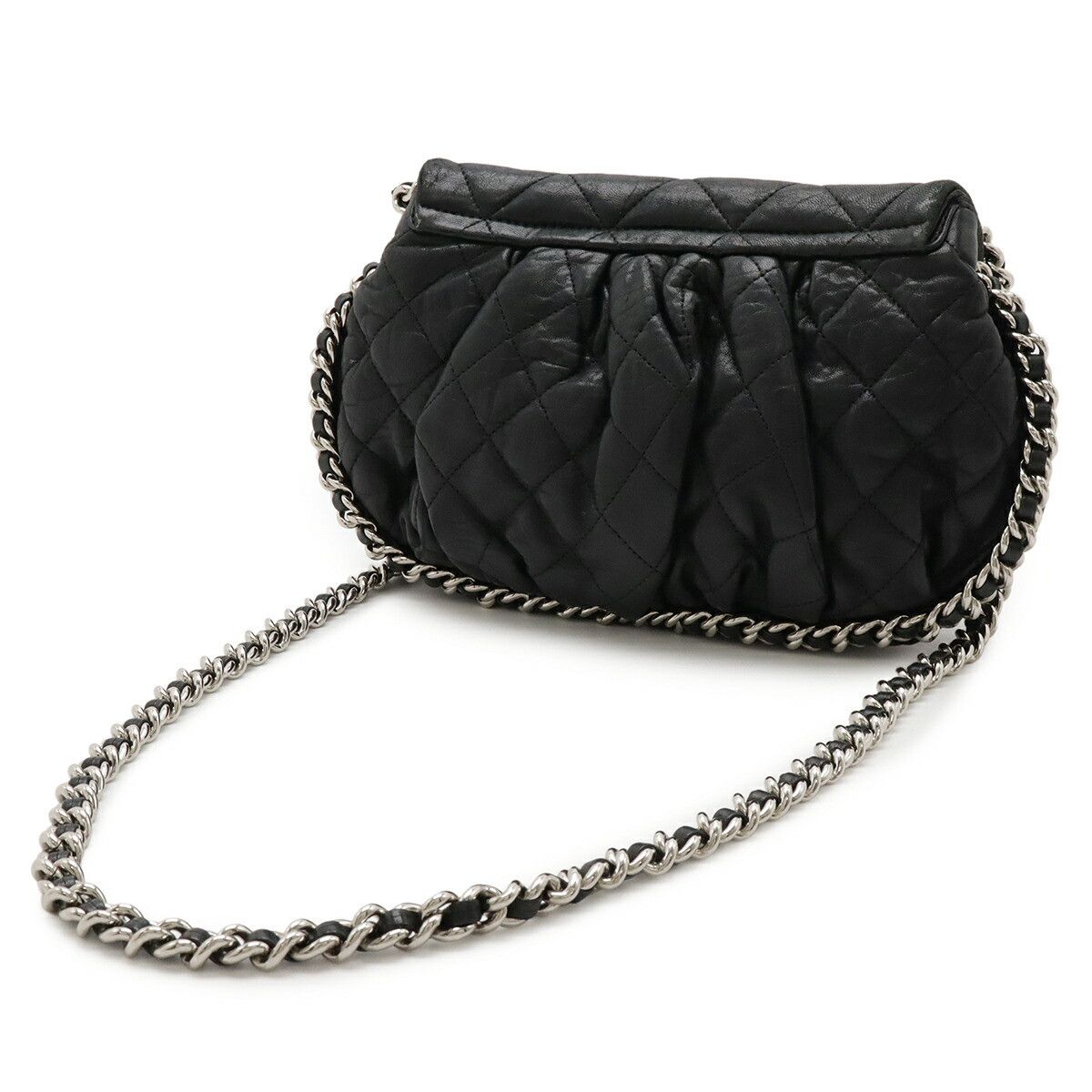 Chanel Chanel Chanel Matelassé Chain Around Lambskin Shoulder Bag Leather Shoulder Bag A49889 DUTY FREE for USA Size ONE SIZE - 2 Thumbnail