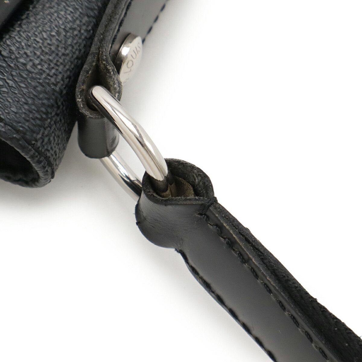 Louis Vuitton Louis Vuitton Louis Vuitton Daniel MM Damier Graphite Shoulder Bag Textile Crossbody Bag N58029 DUTY FREE for USA Size ONE SIZE - 5 Thumbnail