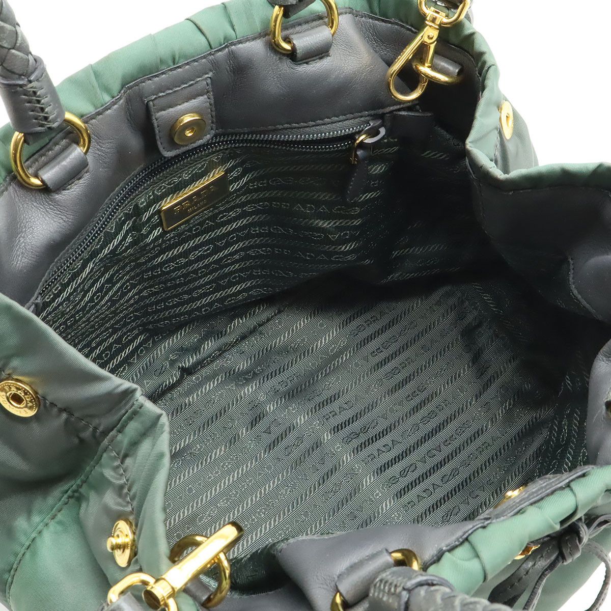 Prada Prada Prada BN1970 Nylon 2way Bag Textile Shoulder Bag BN1970 DUTY FREE for USA Size ONE SIZE - 6 Thumbnail