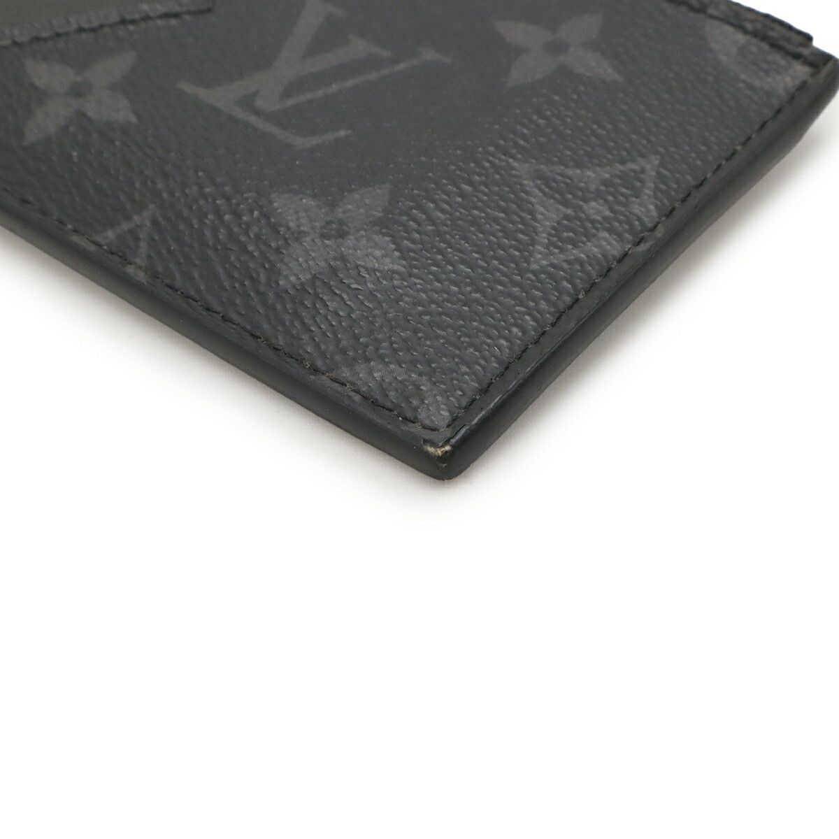 Louis Vuitton Louis Vuitton Louis Vuitton Taigarama Monogram Eclipse Card Holder Textile Coin Case M30271 DUTY FREE for USA Size ONE SIZE - 3 Thumbnail