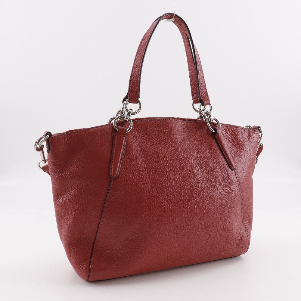 Coach Coach Coach Kelsey Leather 2way Handbag Leather Handbag F28993 DUTY FREE for USA Size ONE SIZE - 3 Thumbnail