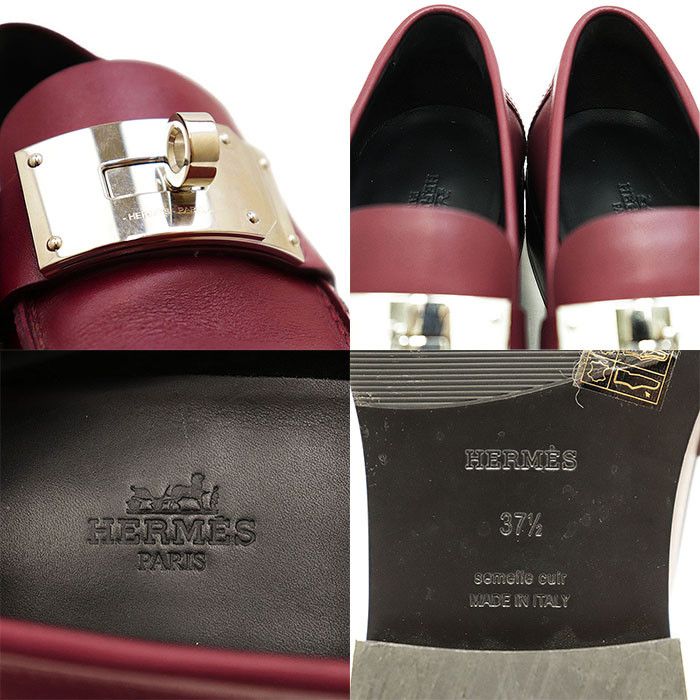 Hermes Hermes Hermès Mocassin Hot Calfskin Loafer Leather Shoes DUTY FREE for USA Size ONE SIZE - 10 Thumbnail