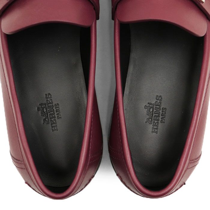 Hermes Hermes Hermès Mocassin Hot Calfskin Loafer Leather Shoes DUTY FREE for USA Size ONE SIZE - 15 Thumbnail