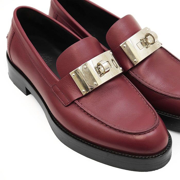 Hermes Hermes Hermès Mocassin Hot Calfskin Loafer Leather Shoes DUTY FREE for USA Size ONE SIZE - 11 Thumbnail