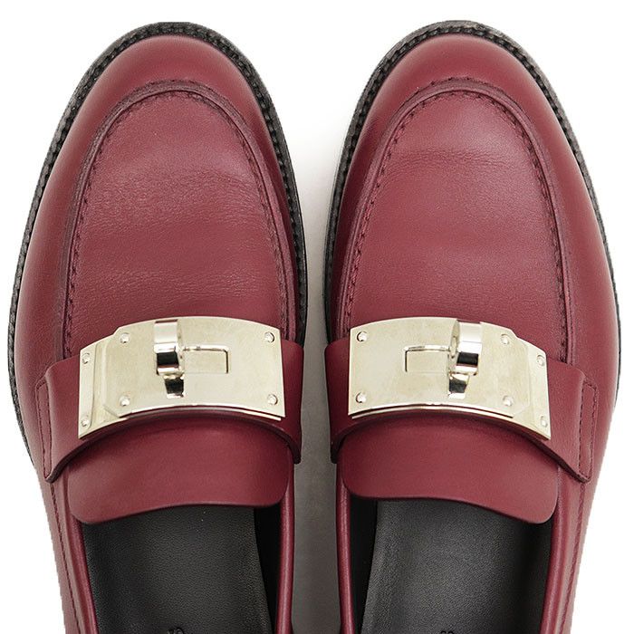 Hermes Hermes Hermès Mocassin Hot Calfskin Loafer Leather Shoes DUTY FREE for USA Size ONE SIZE - 14 Thumbnail