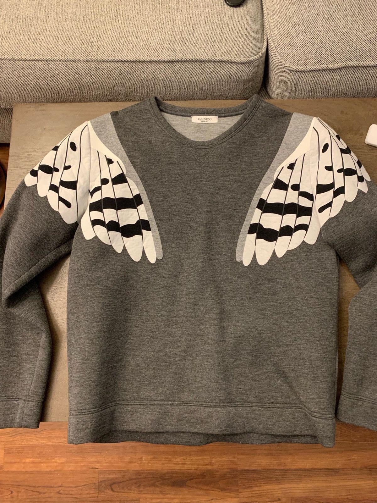 Eagle print sweatshirt by valentino hotsell